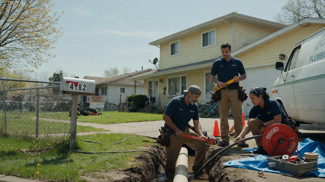 Gas Line Repair in Rosendale, WI near me